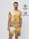 Мужской костюм с шортами / Лисичка в тумане