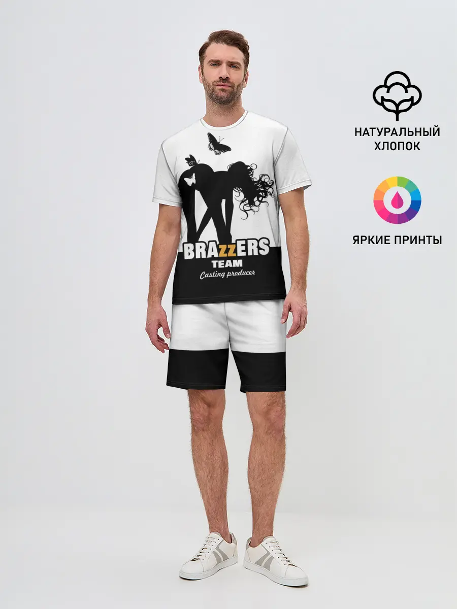 Мужской костюм с шортами / Brazzers team Casting-producer