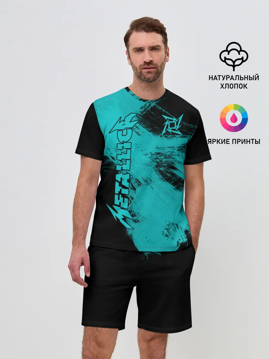 Мужской костюм с шортами / Metallica