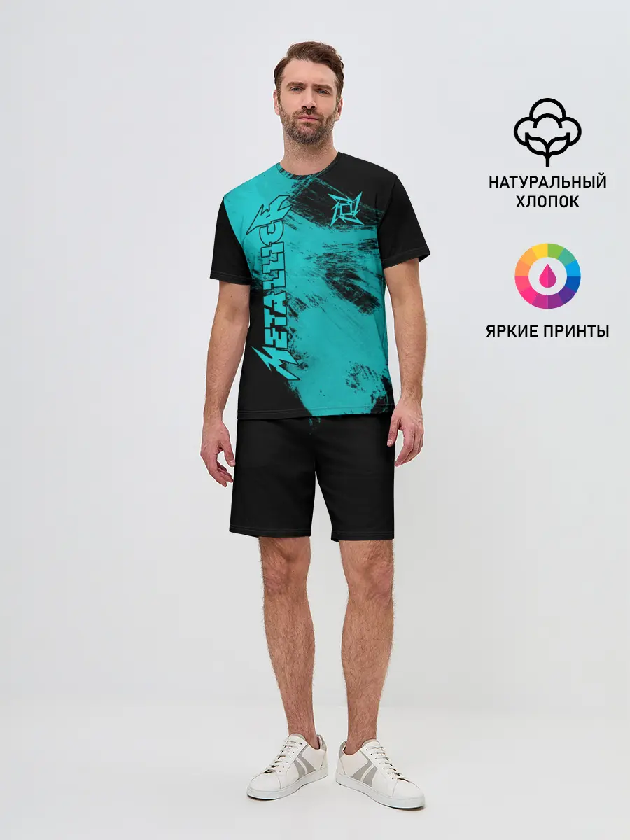 Мужской костюм с шортами / Metallica