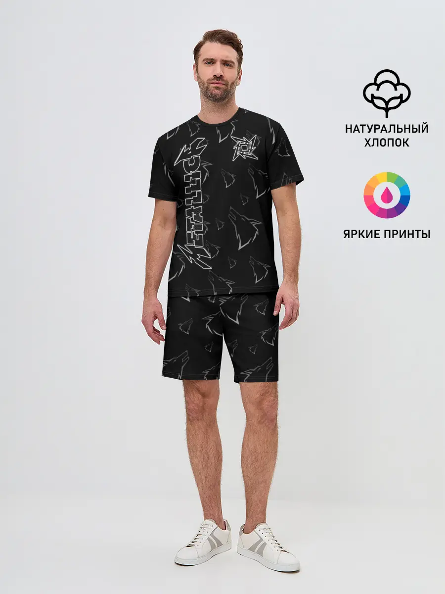 Мужской костюм с шортами / METALLICA | МЕТАЛЛИКА