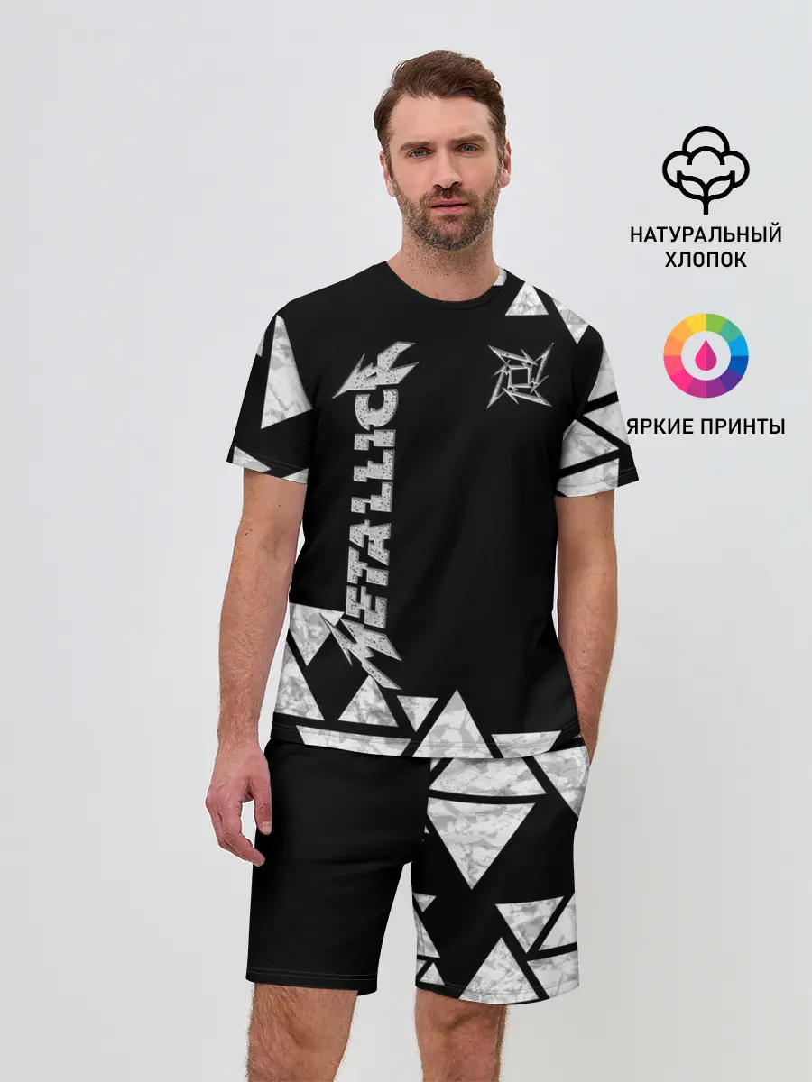 Мужской костюм с шортами / Metallica