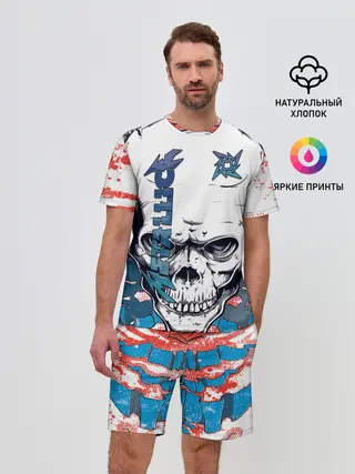 Мужской костюм с шортами / METALLICA | МЕТАЛЛИКА