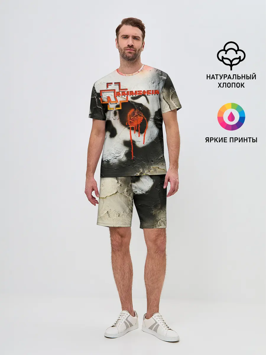 Мужской костюм с шортами / Rammstein