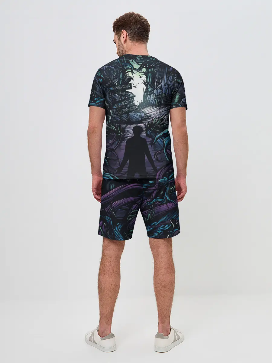 Мужской костюм с шортами / Rammstein