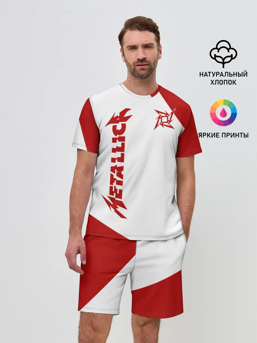 Мужской костюм с шортами / Metallica