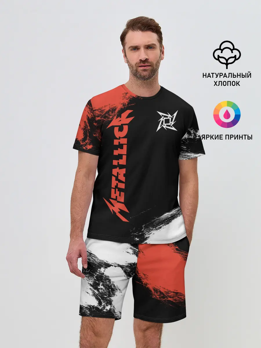 Мужской костюм с шортами / Metallica