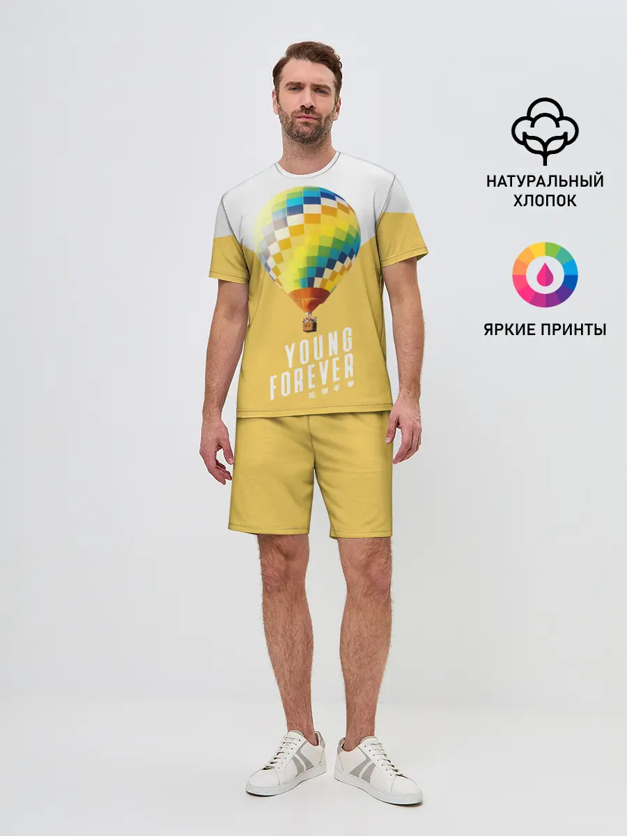 Мужской костюм с шортами / BTS Young Forever