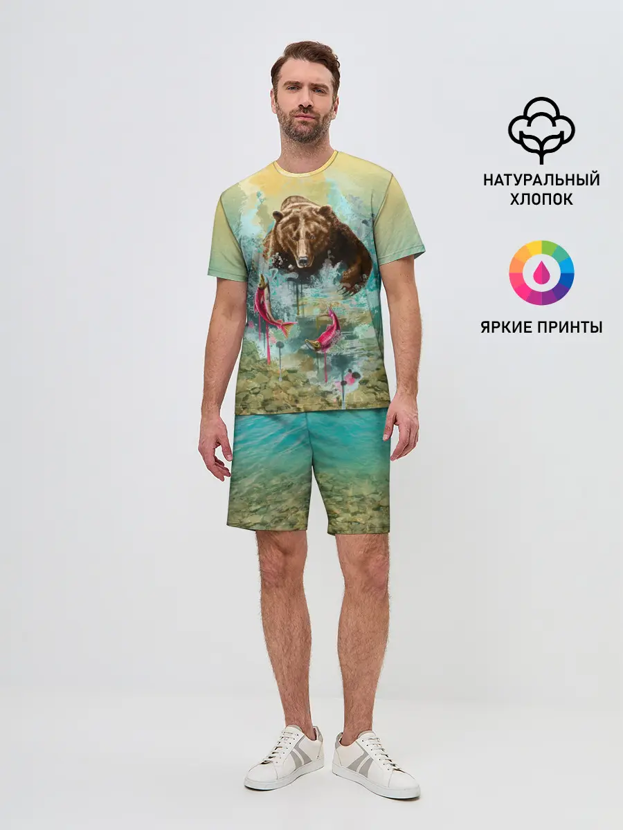 Мужской костюм с шортами / Рыбалка