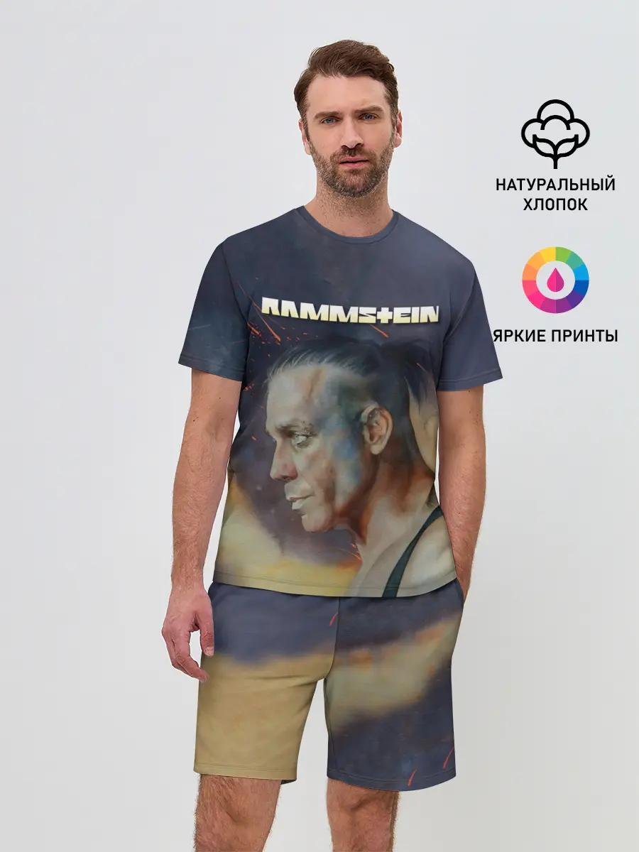 Мужской костюм с шортами / Rammstein