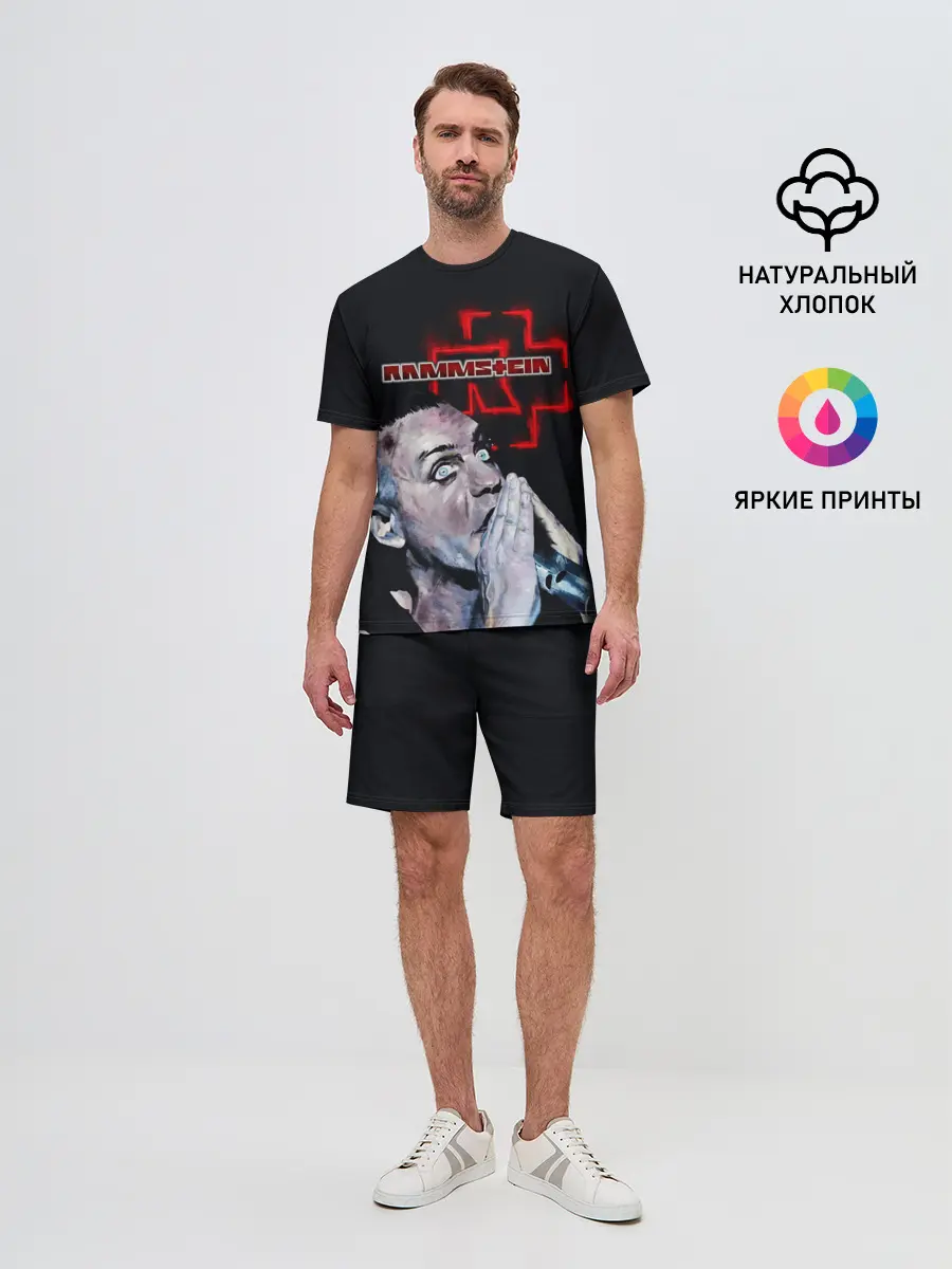 Мужской костюм с шортами / Rammstein