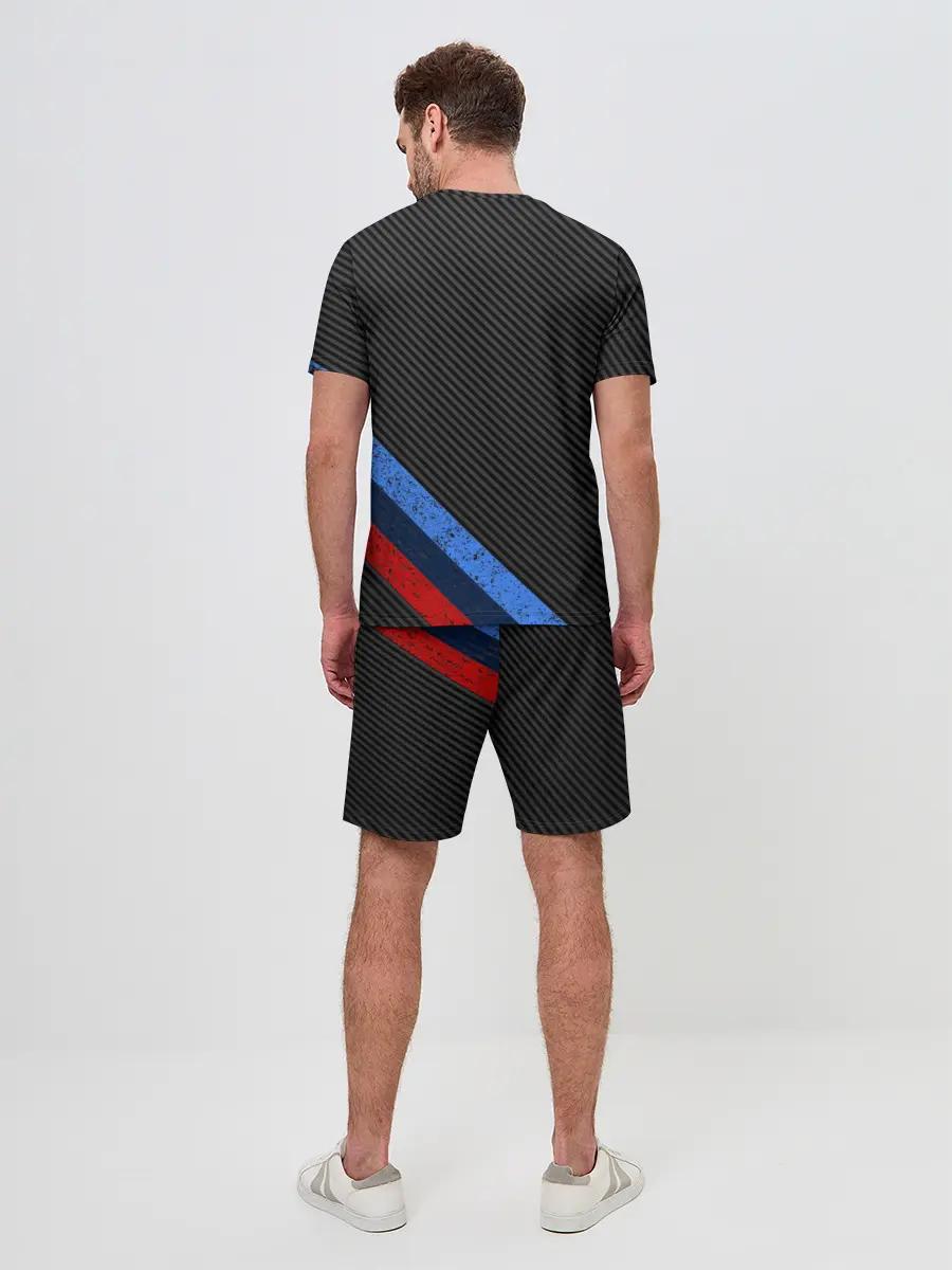 Мужской костюм с шортами / BMW КАРБОН