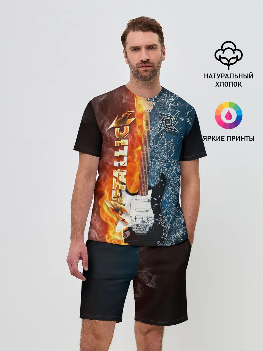 Мужской костюм с шортами / Metallica