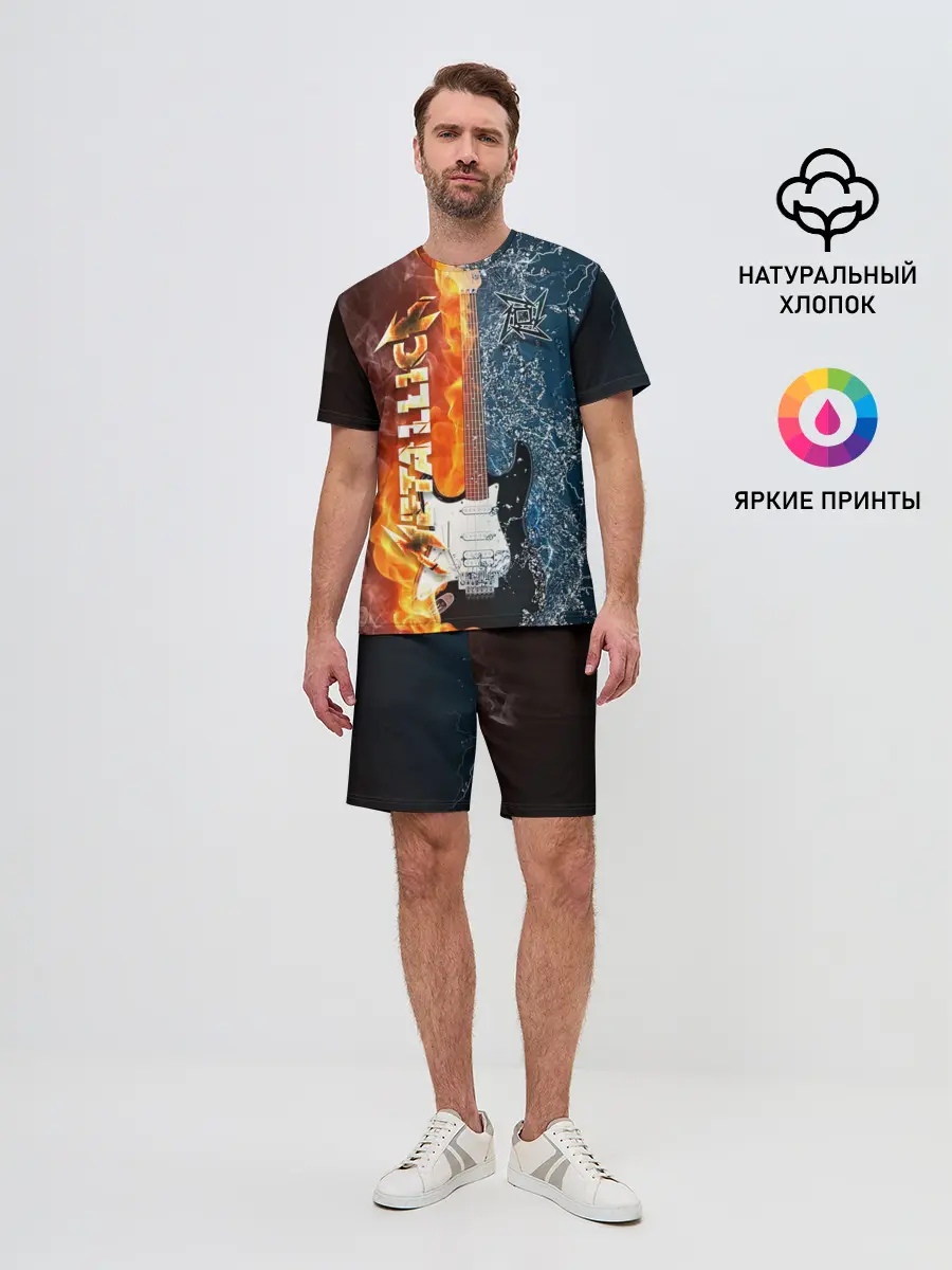 Мужской костюм с шортами / Metallica