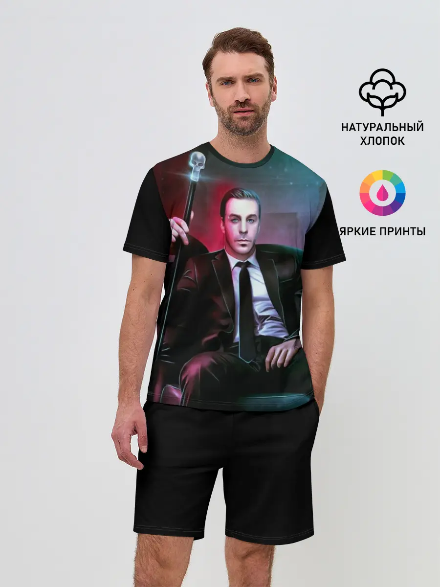 Мужской костюм с шортами / Тилль Линдеманн