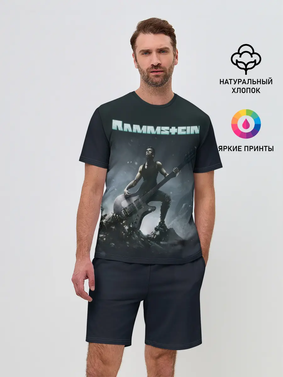 Мужской костюм с шортами / Rammstein