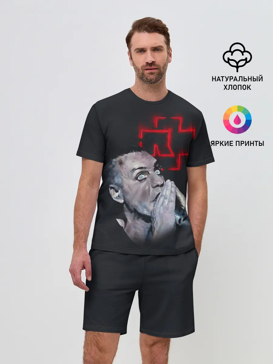 Мужской костюм с шортами / Rammstein