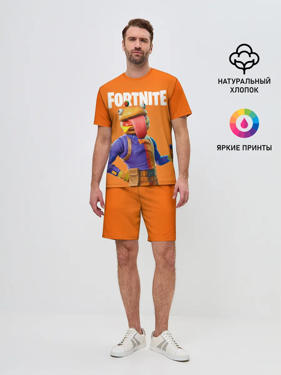 Мужской костюм с шортами / Fortnite