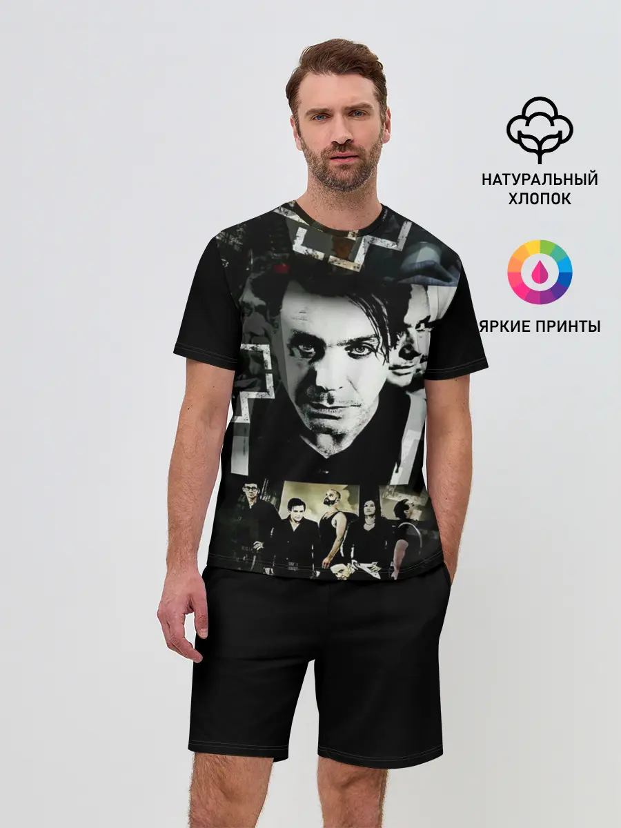 Мужской костюм с шортами / Rammstein