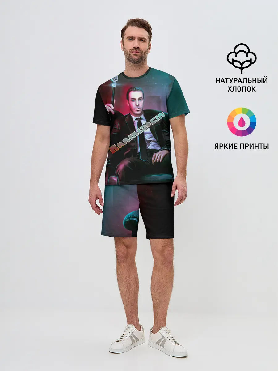 Мужской костюм с шортами / Rammstein