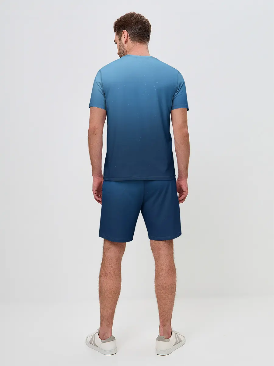 Мужской костюм с шортами / Кит