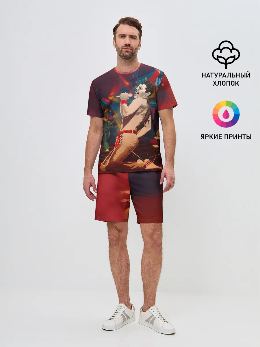 Мужской костюм с шортами / Фредди Меркьюри