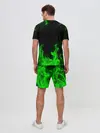 Мужской костюм с шортами / ЗЕЛЁНЫЙ ОГОНЬ | GREEN FIRE