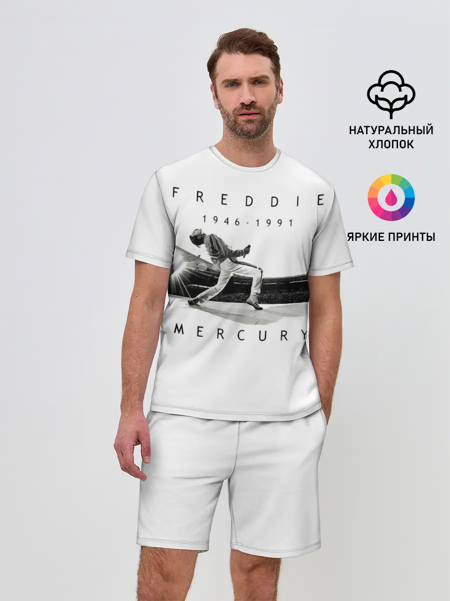 Мужской костюм с шортами / Фредди Меркьюри