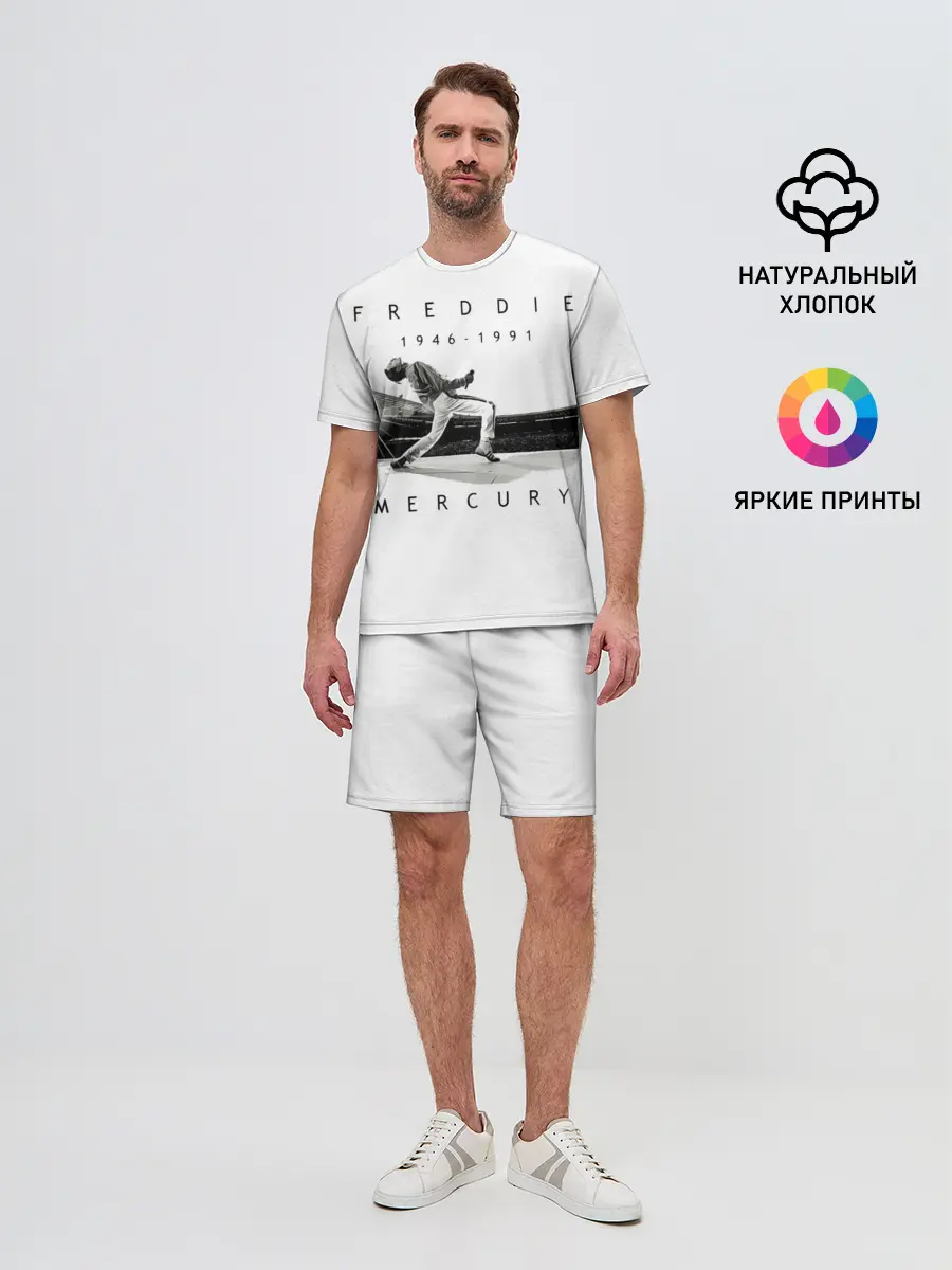 Мужской костюм с шортами / Фредди Меркьюри