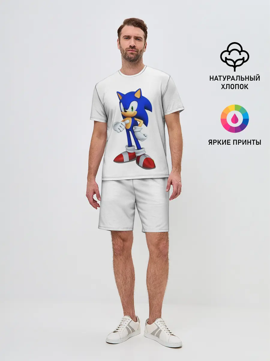 Мужской костюм с шортами / Sonic