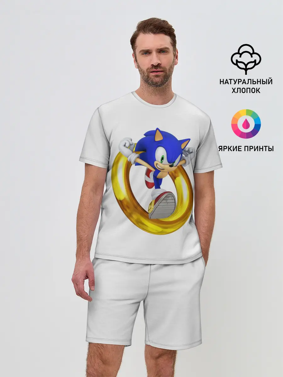 Мужской костюм с шортами / Sonic