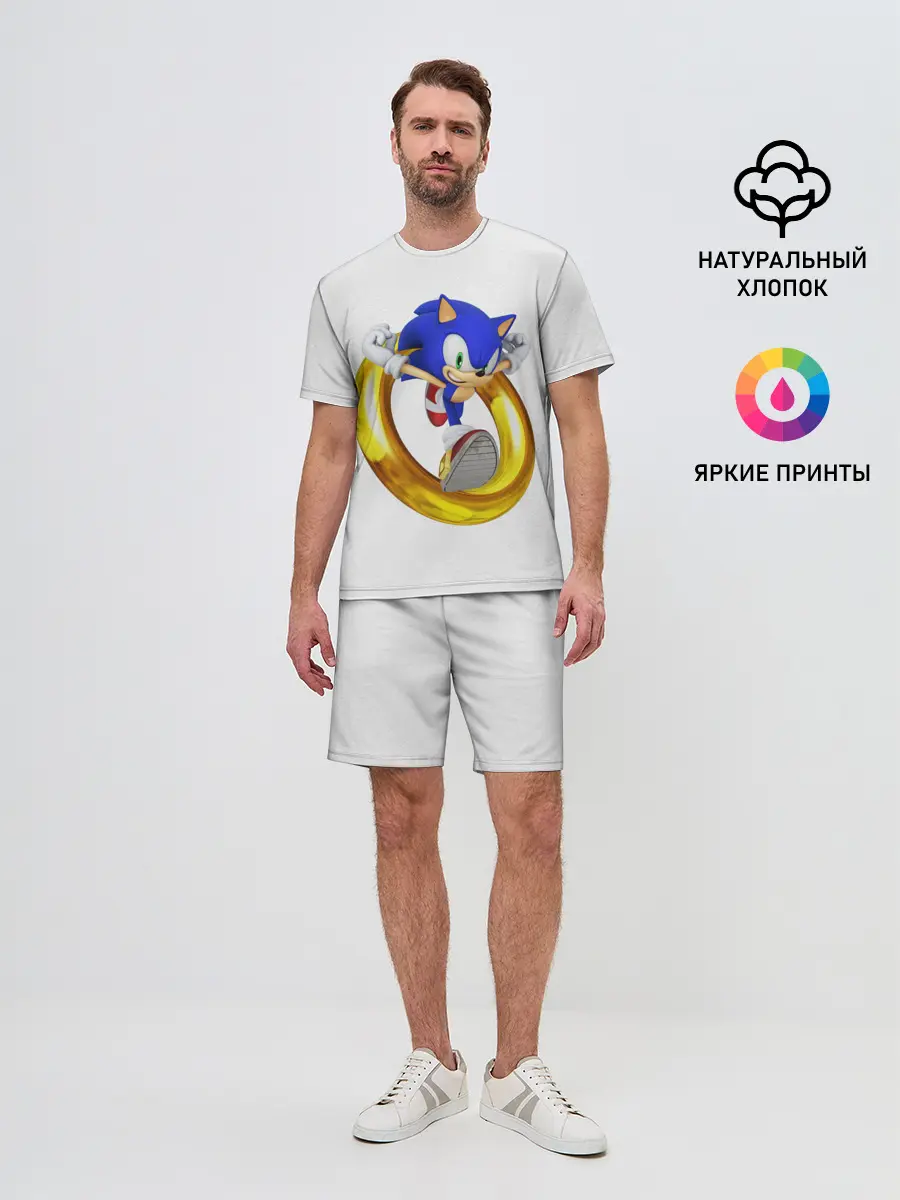 Мужской костюм с шортами / Sonic