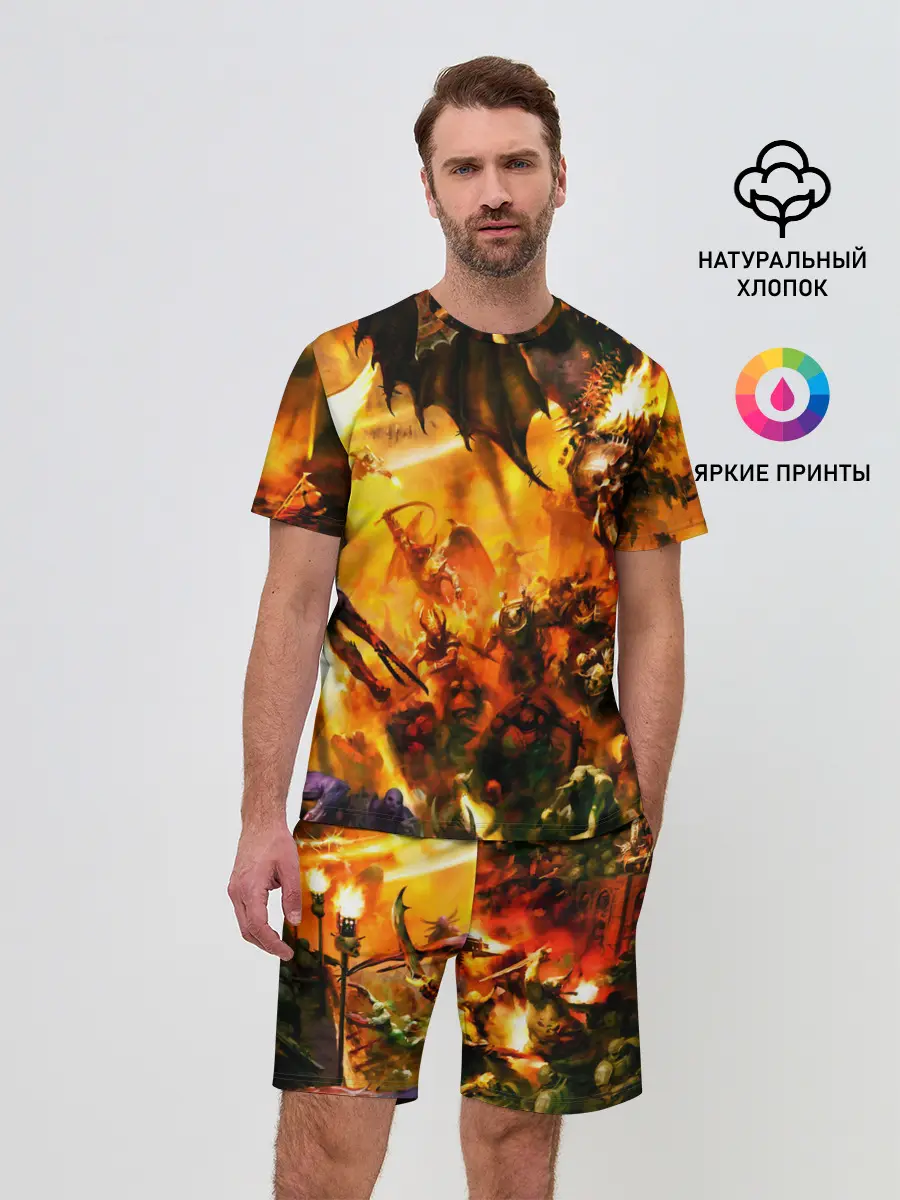 Мужской костюм с шортами / WARHAMMER 40K