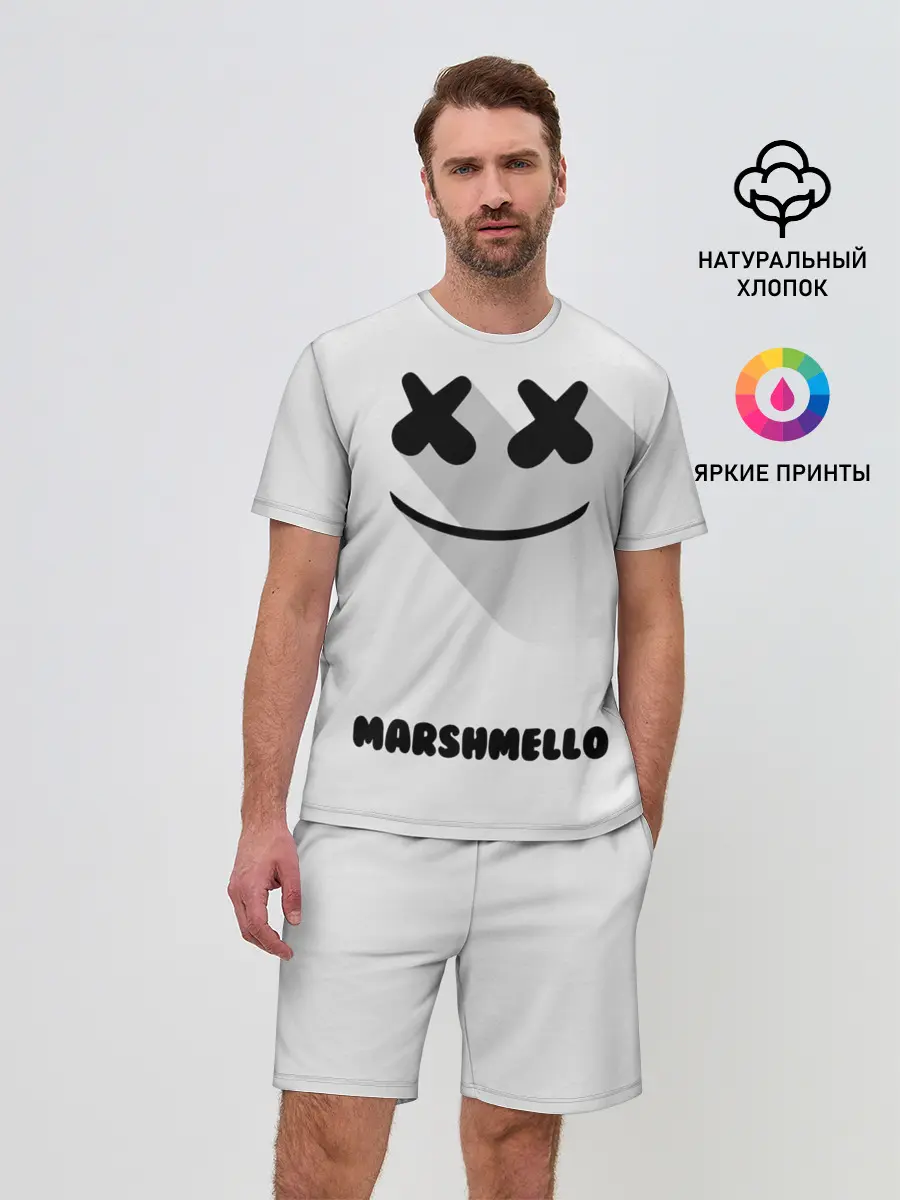 Мужской костюм с шортами / РЮКЗАК MARSHMELLO