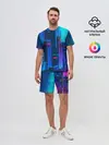 Мужской костюм с шортами / НОЧНОЙ ГОРОД