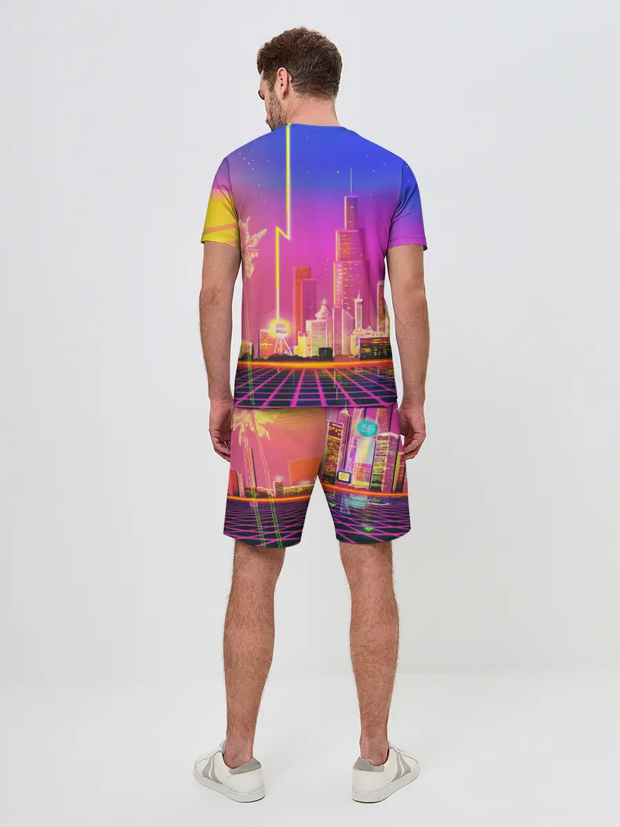 Мужской костюм с шортами / КИБЕР ГОРОД