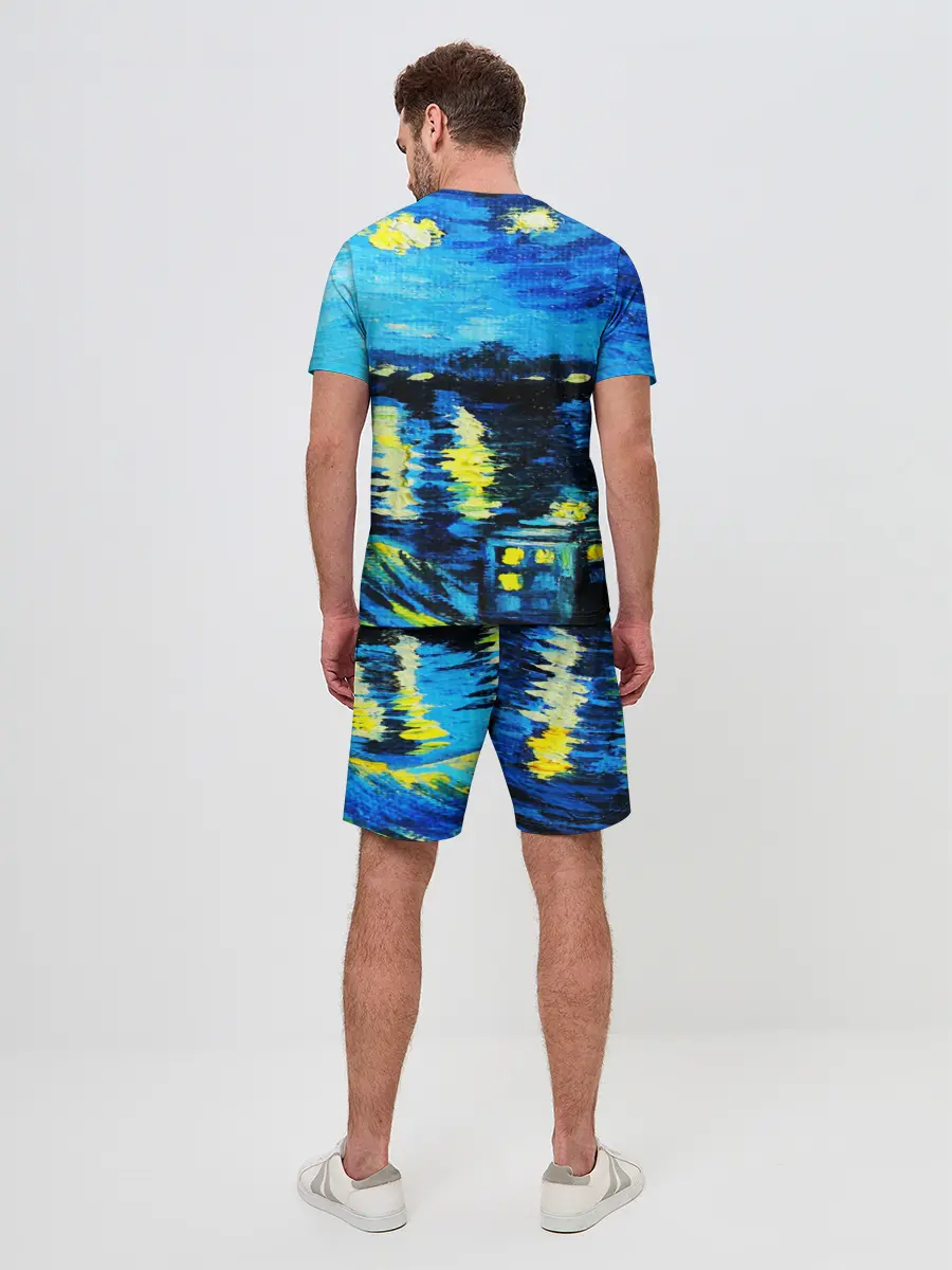 Мужской костюм с шортами / ВАНГОГ НОЧЬ