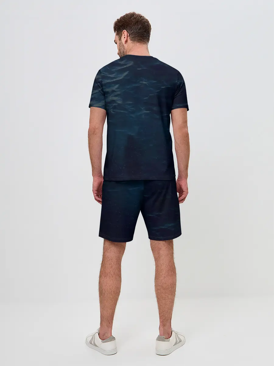 Мужской костюм с шортами / Billie Eilish Ocean Eyes