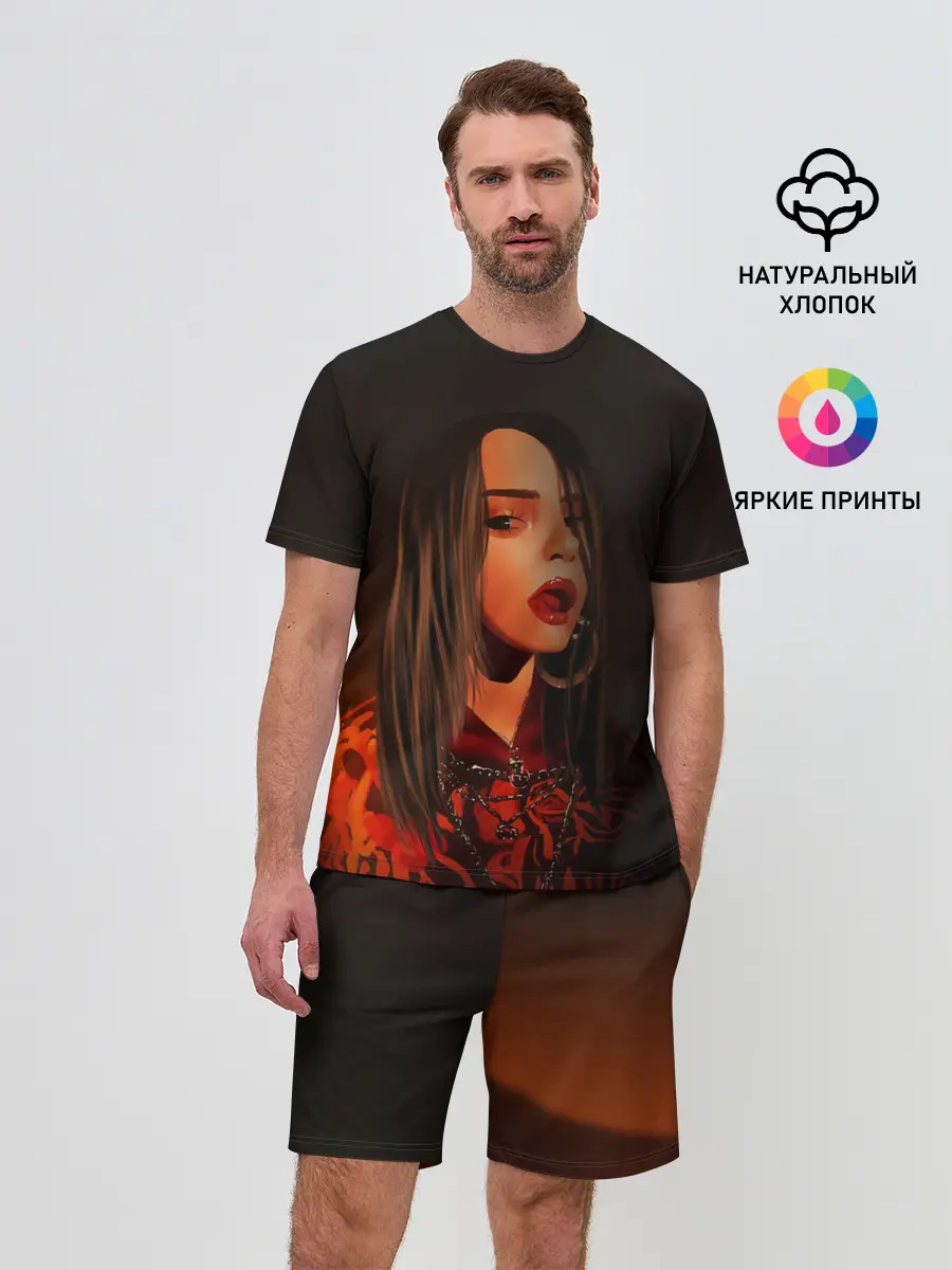 Мужской костюм с шортами / Billie Eilish