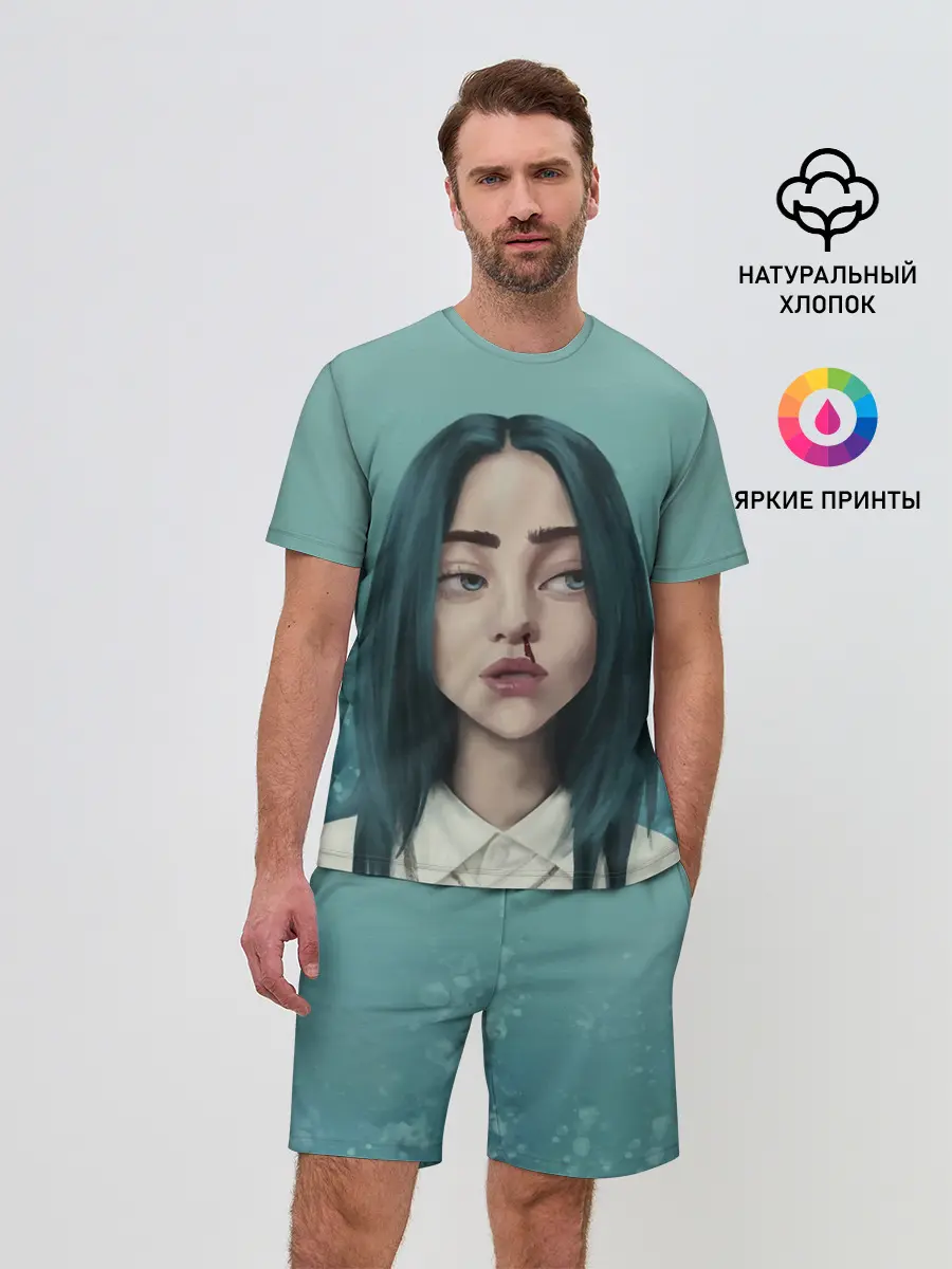 Мужской костюм с шортами / Билли Айлиш