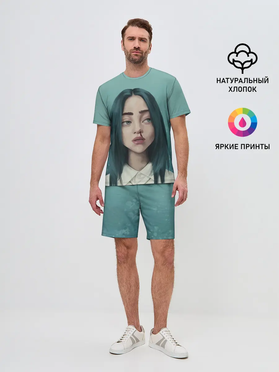 Мужской костюм с шортами / Билли Айлиш