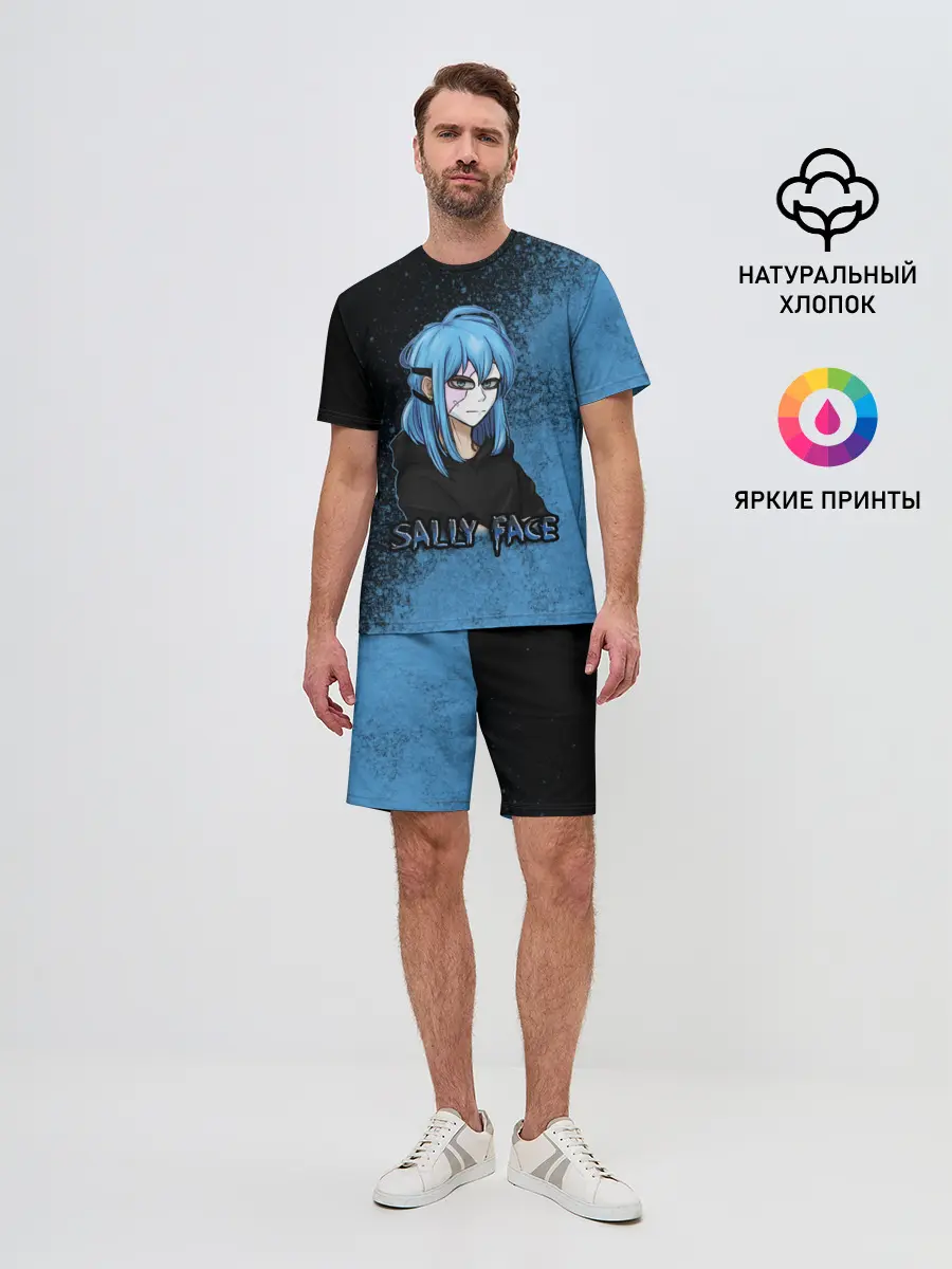 Мужской костюм с шортами / Sally face