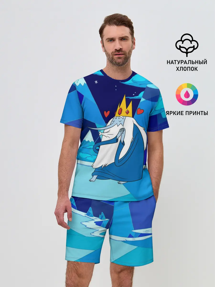 Мужской костюм с шортами / Ледяной король
