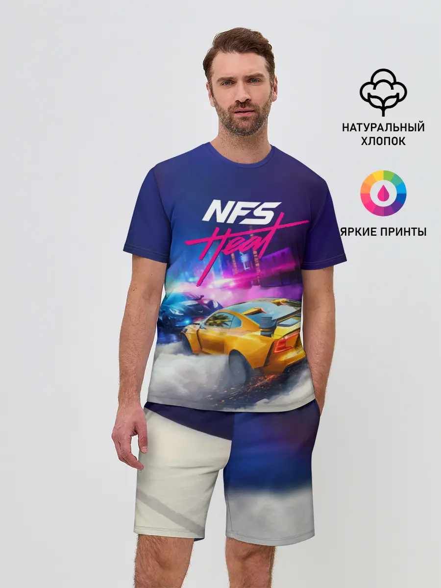 Мужской костюм с шортами / NEED FOR SPEED - HEAT