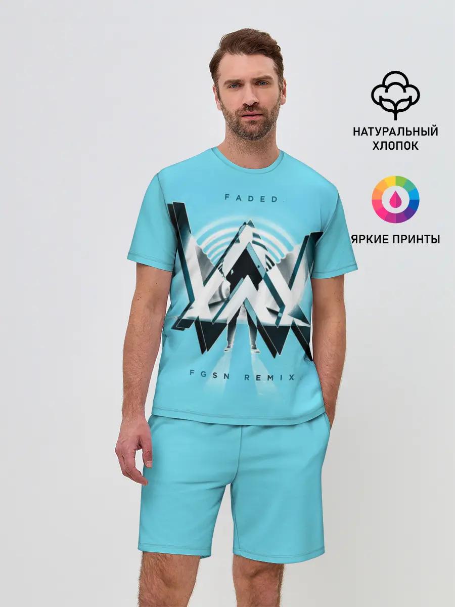 Мужской костюм с шортами / Alan Walker