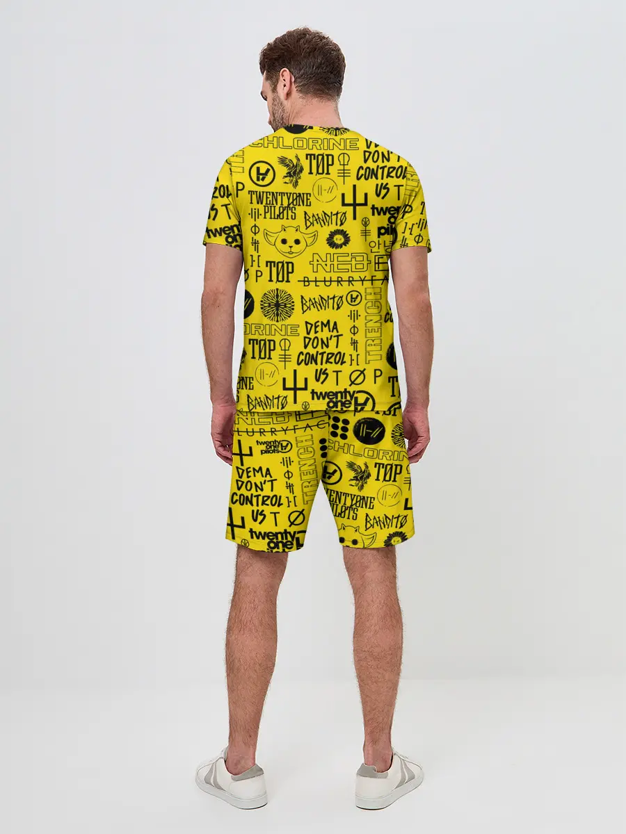 Мужской костюм с шортами / TWENTY ONE PILOTS