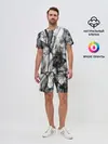 Мужской костюм с шортами / SMOKE ABSTRACTION