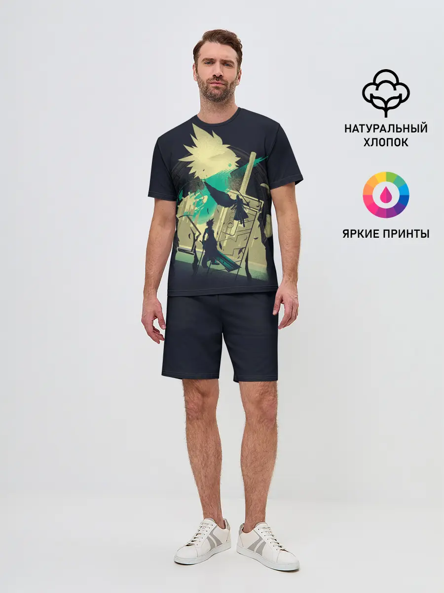 Мужской костюм с шортами / Final Fantasy VII