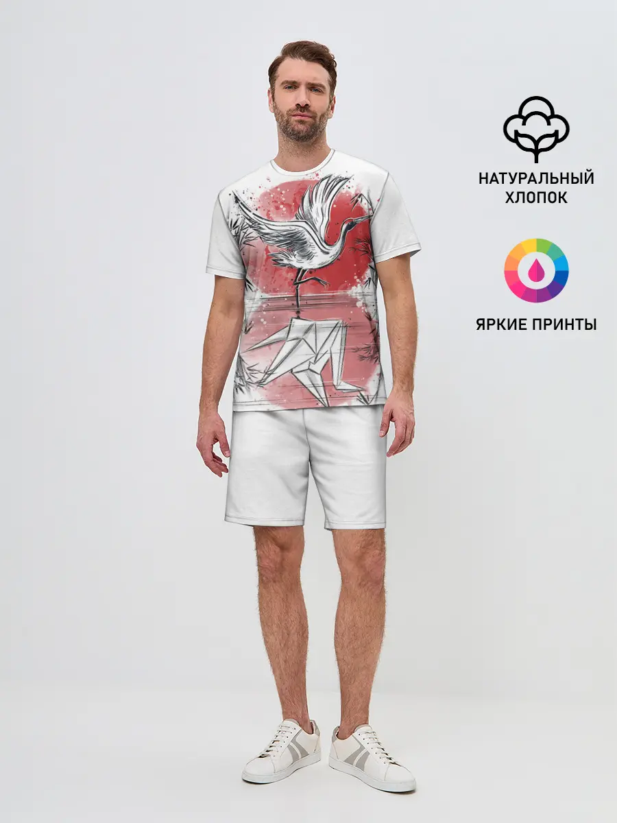 Мужской костюм с шортами / Японская мечта