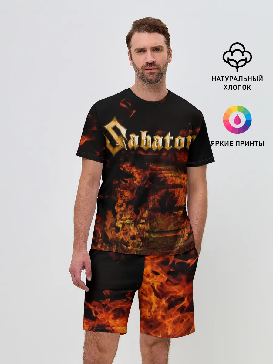 Мужской костюм с шортами / Sabaton